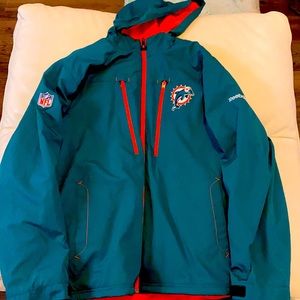 New Miami Dolphins Winter Jacket Brand New XL ONFIELD Collection by Reebok